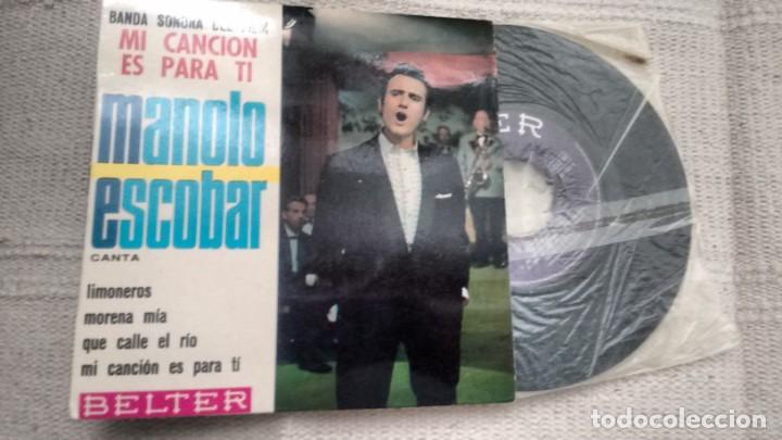 Discos de vinilo: E.P. (VINILO) DE MANOLO ESCOBAR A&Ntilde;OS 60 - Foto 1
