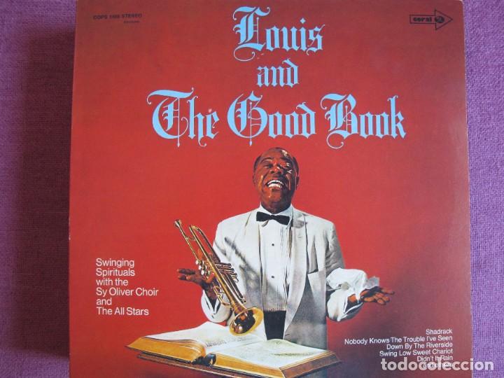 LP - LOUIS ARMSTRONG - AND THE GOOD BOOK (SPAIN, CORAL RECORDS 2010, CONTIENE FASCICULO) (Música - Discos - LP Vinilo - Jazz, Jazz-Rock, Blues y R&B)