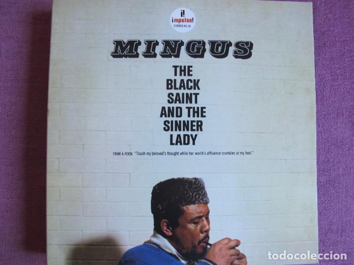 LP - CHARLIE MINGUS - THE BLACK SAINT AND THE SINNER LADY (SPAIN, IMPULSE 2010, PORTADA DOBLE) (Música - Discos - LP Vinilo - Jazz, Jazz-Rock, Blues y R&B)