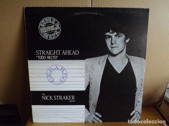 Discos de vinilo: THE NICK STRAKER BAND --- STRAIGHT AHEAD .- MAXI SINGLE - Foto 1