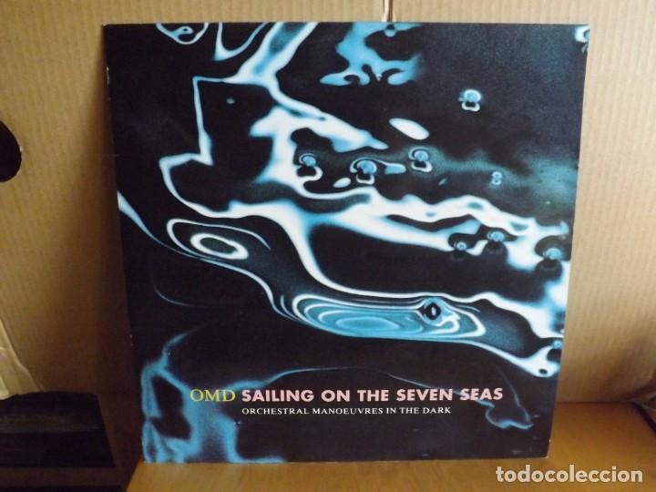 Discos de vinilo: OMD ---- SAILING ON THE SEVEN SEAS - MAXI SINGLE - Foto 1