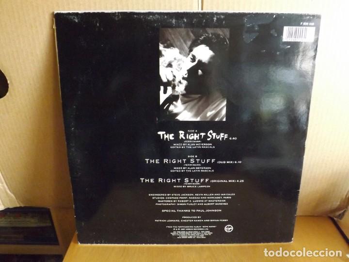 Discos de vinilo: BRIAN FERRY ---- THE RIGHT STUFF - MAXI SINGLE - Foto 2
