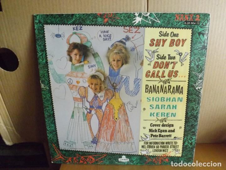 Discos de vinilo: BANANARAMA --- SHY BOY - MAXI SINGLE - Foto 2