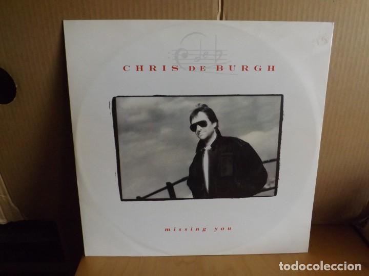 Discos de vinilo: CHRIS DE BURGH ---- MISSING YOU - MAXI SINGLE - Foto 1