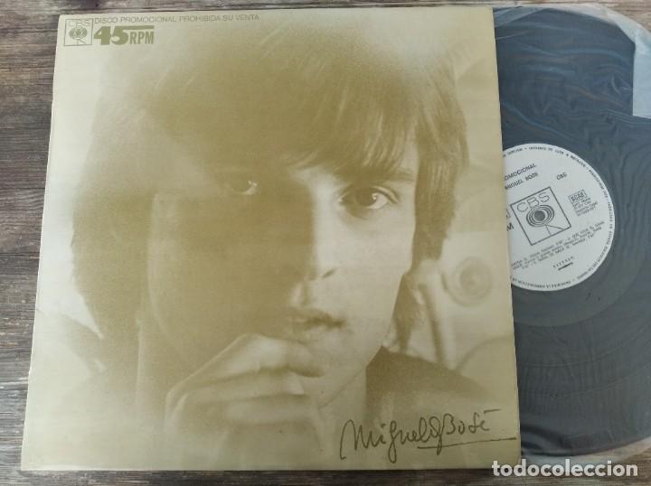 Discos de vinilo: MIGUEL BOS&Eacute; - MINI LP PROMOCIONAL 1977, IMPECABLE! - Foto 1
