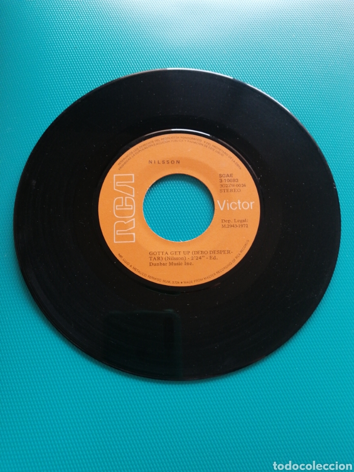 Discos de vinilo: Nilsson - Without you-Gotta get out - Foto 3