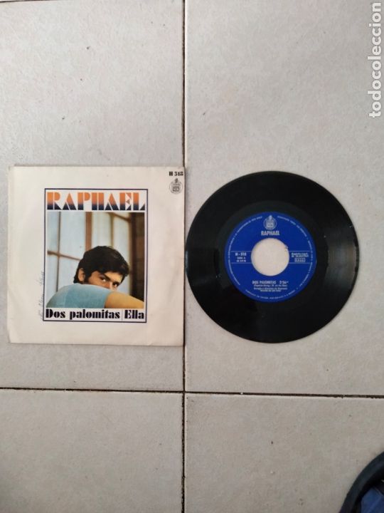 Discos de vinilo: RAPHAEL - Dos palomitas - SINGLE - SPAIN - PR - Foto 1