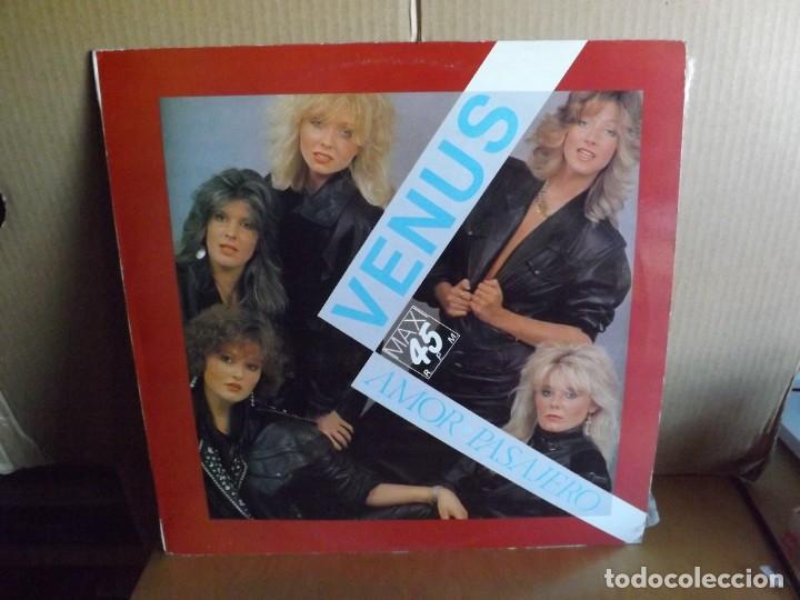 Discos de vinilo: VENUS ---- AMOR PASAJERO - MAXI SINGLE - Foto 1