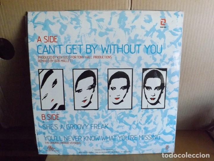 Discos de vinilo: THE REAL THING ---- CAN&acute;T GET BY WITHOUT YOU - - MAXI SINGLE - Foto 2