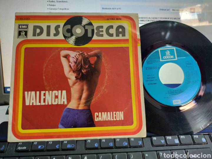 Discos de vinilo: Camale&oacute;n single Valencia 1976 escuchado - Foto 1