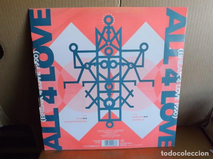Discos de vinilo: RAZE --- ALL 4 LOVE - MAXI SINGLE - Foto 2