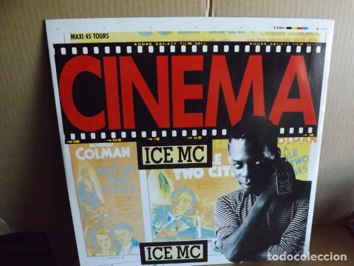 Discos de vinilo: ICE MC ---- CINEMA - MAXI SINGLE - Foto 1