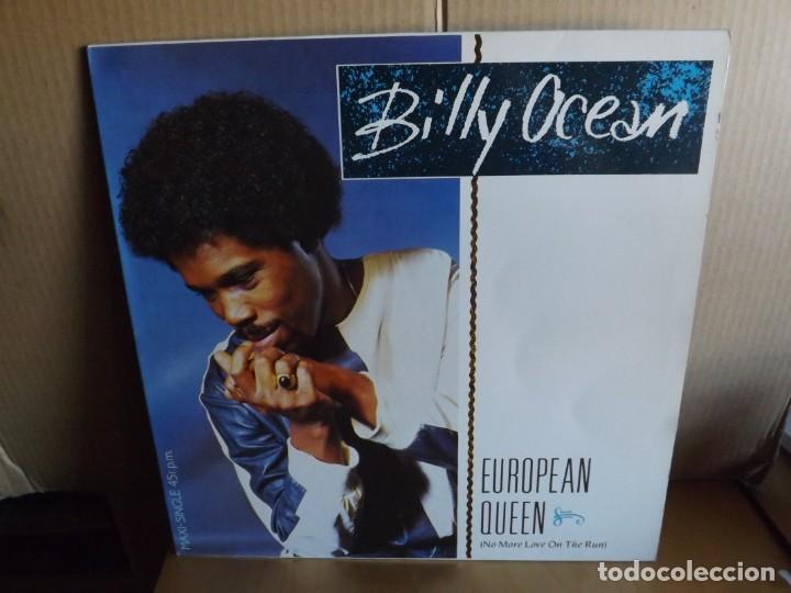 Discos de vinilo: BILLY OCEAN --- EUROPEAN QUEEN - MAXI SINGLE - Foto 1