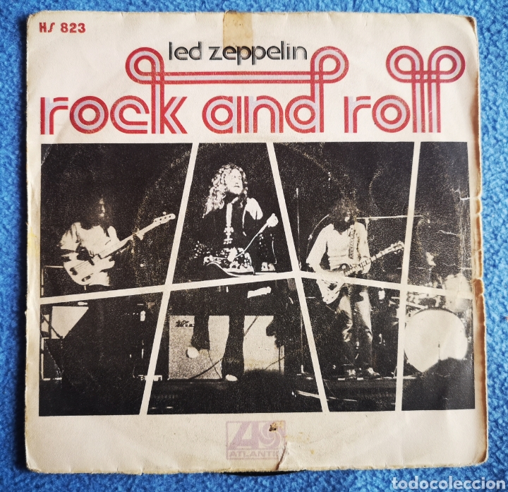 Discos de vinilo: LED ZEPPELIN - ROCK AND ROLL - CUATRO CA&Ntilde;AS - Foto 1