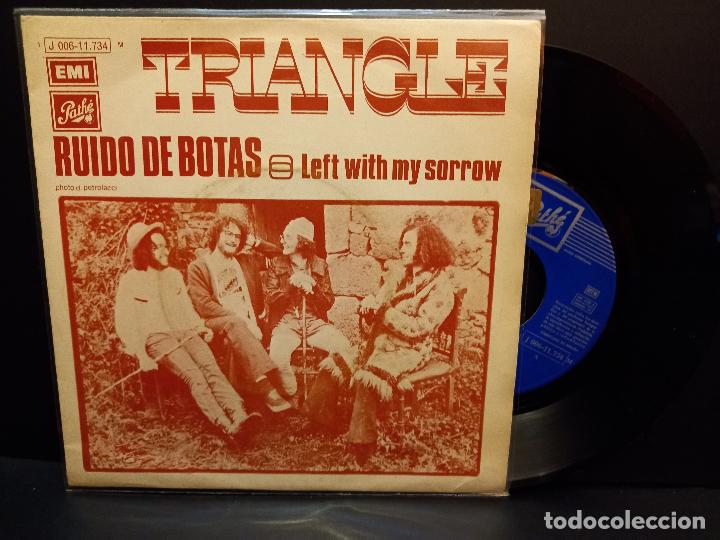 Discos de vinilo: TRIANGLE RUIDO DE BOTAS SINGLE SPAIN 1971 PDELUXE - Foto 1