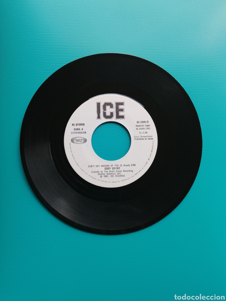 Discos de vinilo: Eddy Grant - Cant get enough-That is why - Foto 3