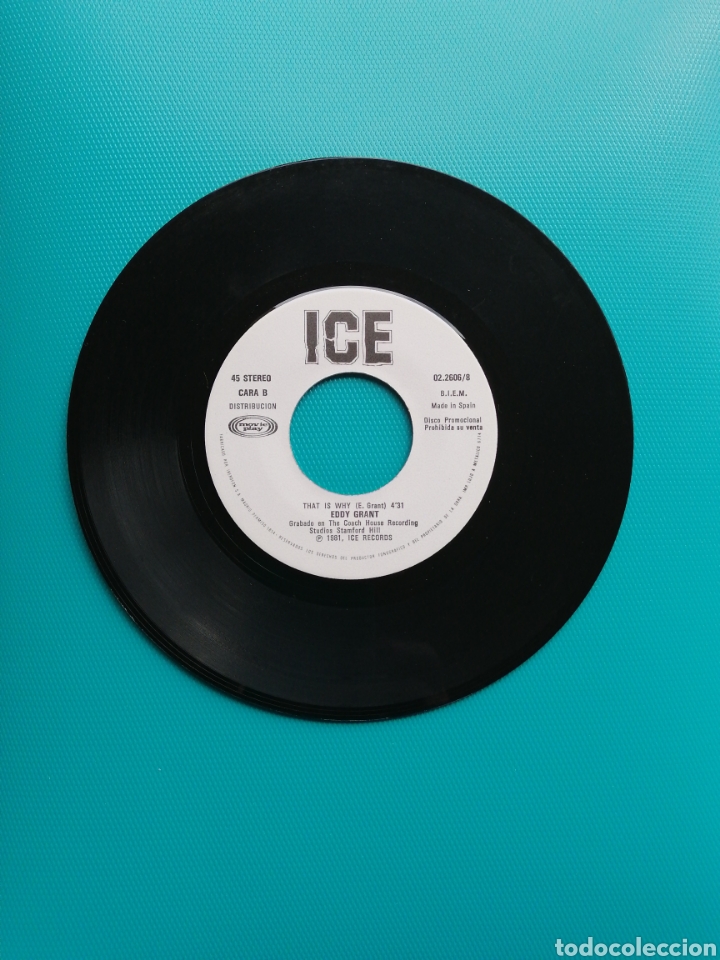 Discos de vinilo: Eddy Grant - Cant get enough-That is why - Foto 4