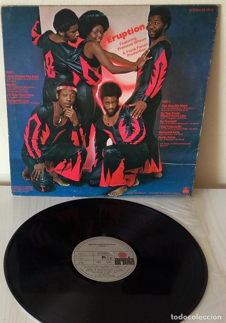 Discos de vinilo: ERUPTION feat PRECIOUS WILSON - ERUPTION ARIOLA - 1977 - Foto 2