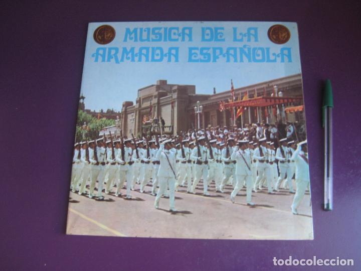 Discos de vinilo: MUSICA DE LA ARMADA ESPA&Ntilde;OLA - MINI LP 10 PULGADAS 1968 - SALVE MARINERA - HIMNO ESCUELA NAVAL - ETC