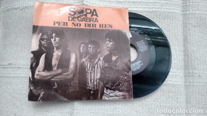 Discos de vinilo: SINGLE (VINILO) DE SOPA DE CABRA A&Ntilde;OS 90 - Foto 1