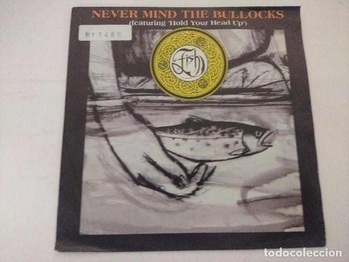 Discos de vinilo: FISH/HOLD YOUR HEAD UP/SINGLE. - Foto 1