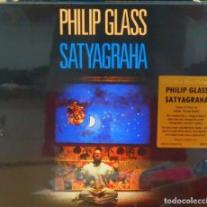 Discos de vinilo: PHILIP GLASS * BOX SET 3LP 180G * SATYAGRAHA * CAJA PRECINTADA MUSIC ON VINYL 1000 COPIAS WORLDWIDE