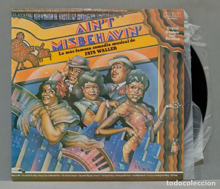 Discos de vinilo: 2 LP. FATS WALLER. AIN&acute;T MISBEHAVIN - Foto 1