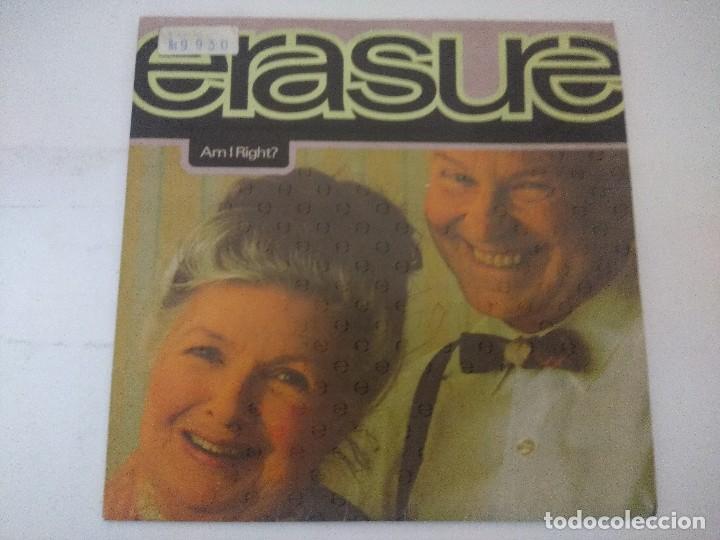 Discos de vinilo: ERASURE/AM I RIGHT/SINGLE PROMOCIONAL. - Foto 1