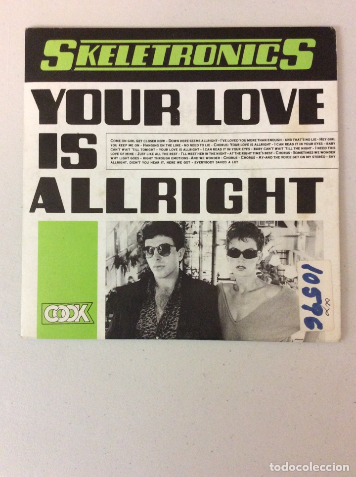 Discos de vinilo: Skeletronics. Your love is allright. - Foto 1