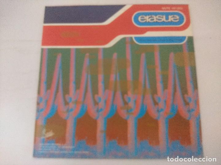 Discos de vinilo: ERASURE/WHO NEEDS LOVE/SINGLE PROMOCIONAL. - Foto 3
