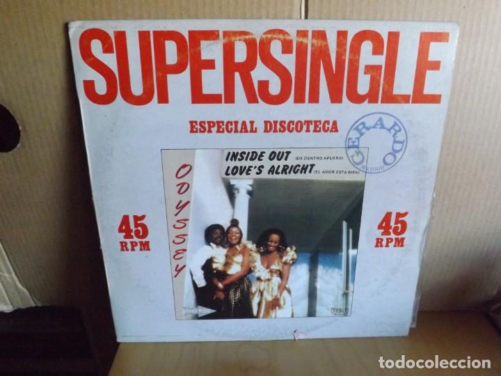 Discos de vinilo: ODYSSEY --- INSIDE OUT - MAXI SINGLE - Foto 1