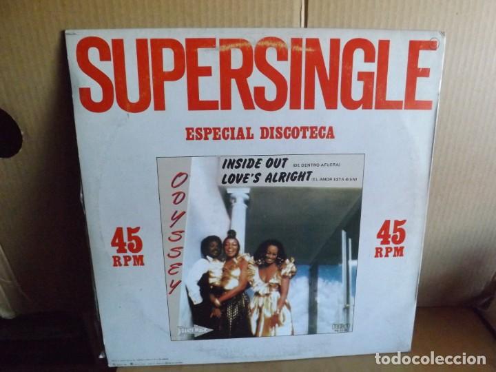 Discos de vinilo: ODYSSEY --- INSIDE OUT - MAXI SINGLE - Foto 2