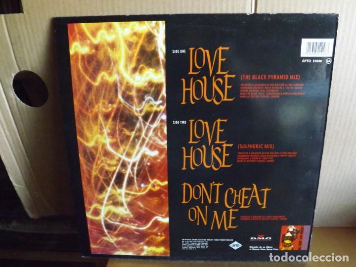 Discos de vinilo: SAMANTHA FOX --- LOVE HOUSE - MAXI SINGLE - Foto 2