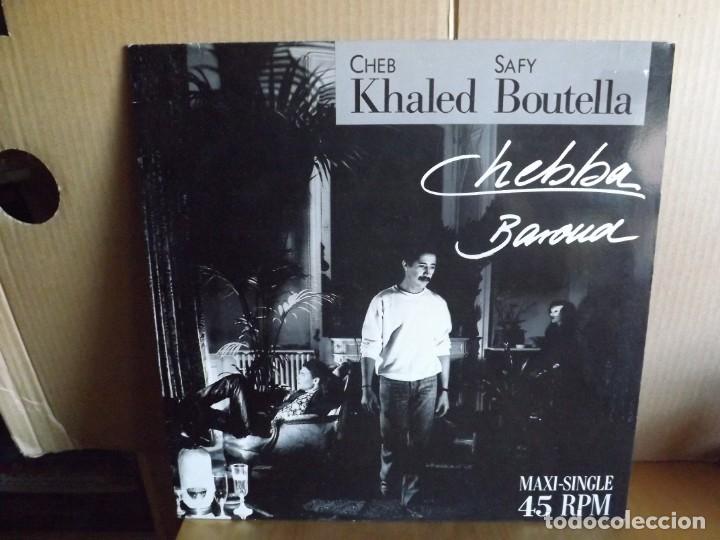 Discos de vinilo: CHEB KHALED - SAFY BOUTELLA -- CHEBBA - MAXI SINGLE - Foto 1