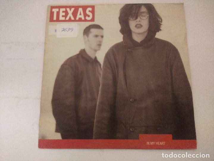 Discos de vinilo: TEXAS/IN MY HEART/SINGLE. - Foto 1
