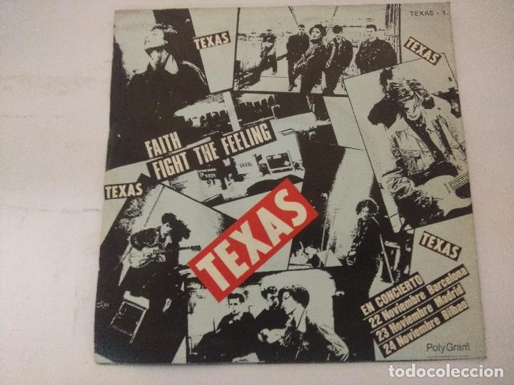 Discos de vinilo: TEXAS/EN CONCIERTO/SINGLE PROMOCIONAL. - Foto 3