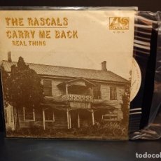 Discos de vinilo: THE RASCALS CARRY ME BACK SINGLE PORTUGAL 1969 PDELUXE