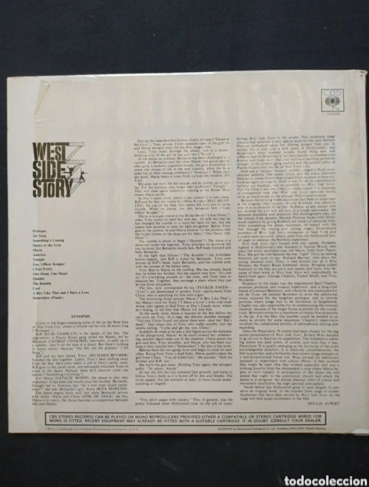 Discos de vinilo: LP West Side Story - Foto 2