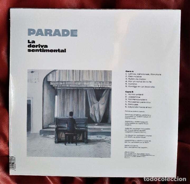 Discos de vinilo: PARADE - LA DERIVA SENTIMENTAL LP - Foto 2