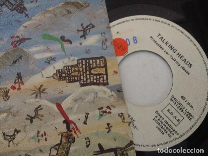 Discos de vinilo: TALKING HEAD/ROAD TO NOWHERE/SINGLE PROMOCIONAL. - Foto 2