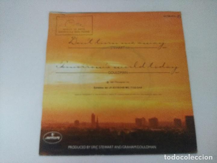 Discos de vinilo: 10CC/DONT TURN ME AWAY/SINGLE. - Foto 3