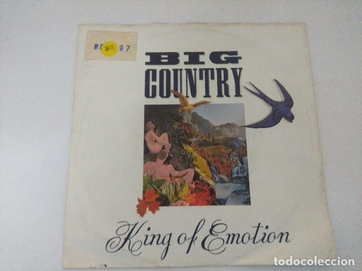 Dischi in vinile: BIG COUNTRY/KING OF EMOTION/SINGLE.