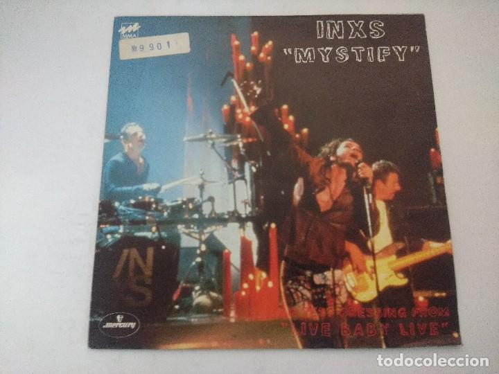 Discos de vinilo: INXS/MYSTIFY/SINGLE PROMOCIONAL. - Foto 1