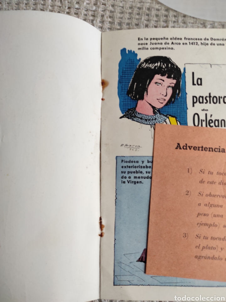 Discos de vinilo: LIBRO-DISCO, LA PASTORA DE ORLEANS, - contiene vinilo - Foto 2
