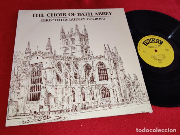 Disques de vinyle: THE CHOIR OF BATH ABBEY Directed Dudley Holroyd ORGAN Marcus Sealy LP 1983 Priory UK