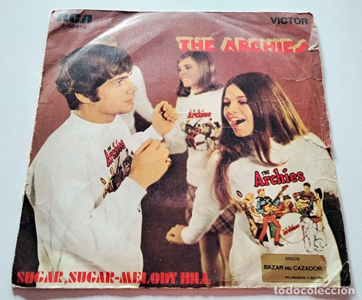 Discos de vinilo: VINILO SINGLE DE THE ARCHIES. SUGAR, SUGAR. 1969. - Foto 1