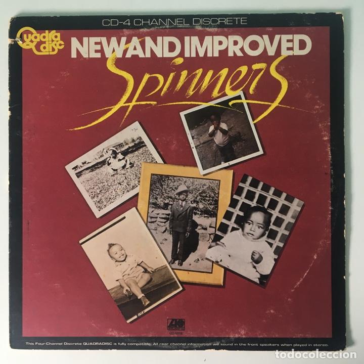 Discos de vinilo: Spinners &lrm;&ndash; New And Improved, US 1974 Atlantic - Foto 1