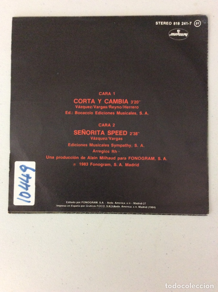 Discos de vinilo: Rh. + corta y cambia - Foto 2