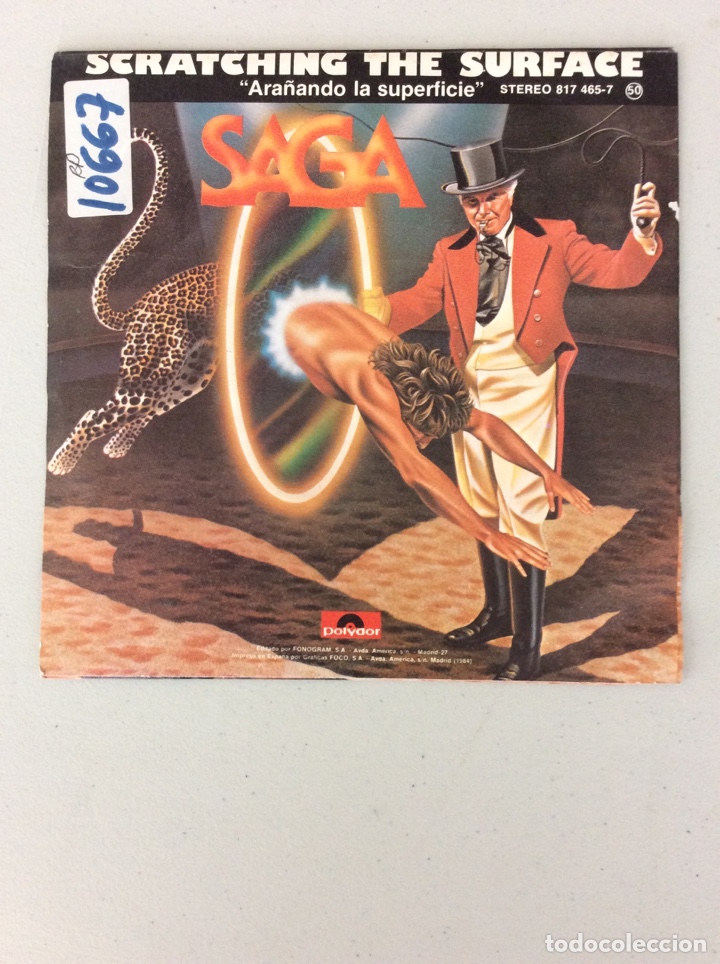 Discos de vinilo: Saga. Scratching the surface. &ldquo;Ara&ntilde;ando la superficie&rdquo; - Foto 2