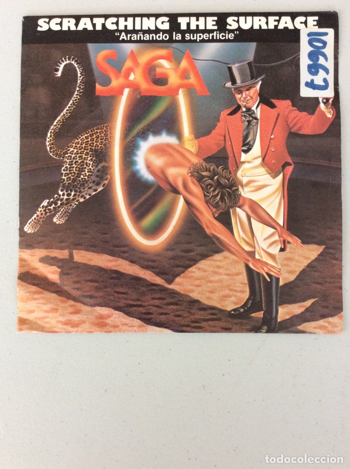 Discos de vinilo: Saga. Scratching the surface. &ldquo;Ara&ntilde;ando la superficie&rdquo; - Foto 1